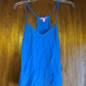 Simple blue lilly Pulitzer spaghetti strap tank